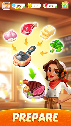 Flambé: Merge & Cook