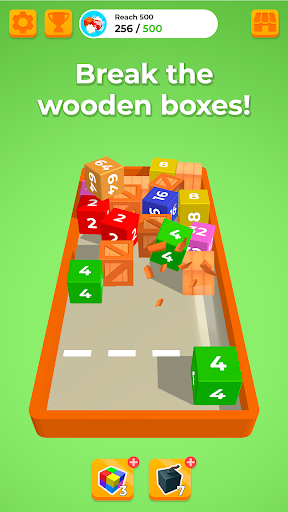 Chain Cube: 2048 3D merge game