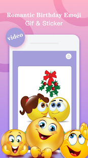 Romantic Christmas Emoji Gif & Sticker para PC