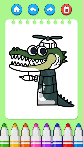 Braindot Color: Draw Monsters
