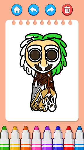 Braindot Color: Draw Monsters