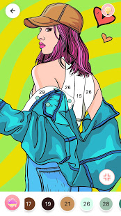 Desenhos de Colorir por número - Girly Color para PC
