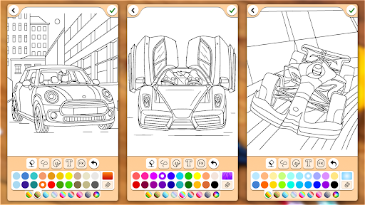 Cars Coloring & Drawing Game পিসি