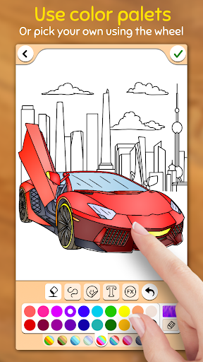 Cars Coloring & Drawing Game পিসি