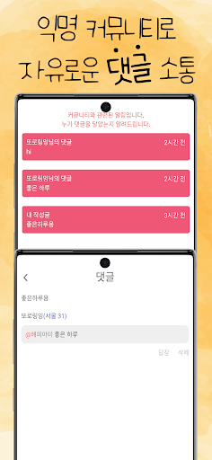 여우들의 수다: 언니, 레즈, 익명 고민상담 여성어플 PC