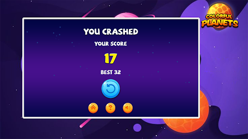 Colorful Planets Game
