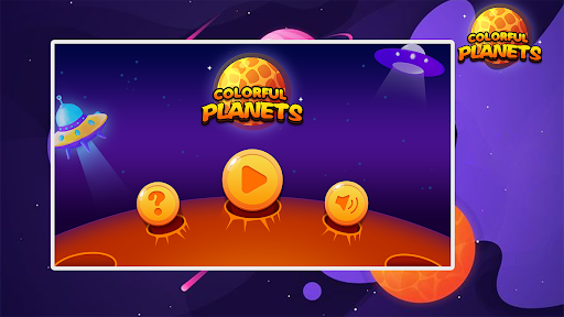Colorful Planets Game