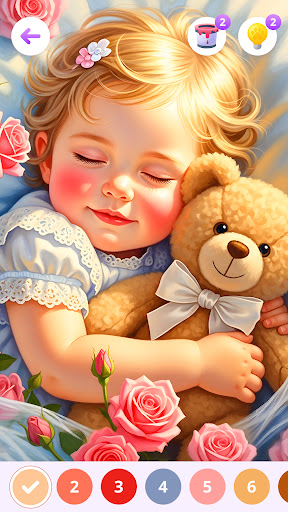 Cozy Color-Paint by Number PC