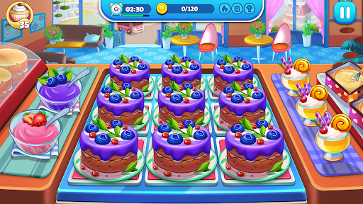 komputer Food Diary: Girls Cooking game