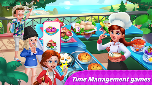 komputer Food Diary: Girls Cooking game