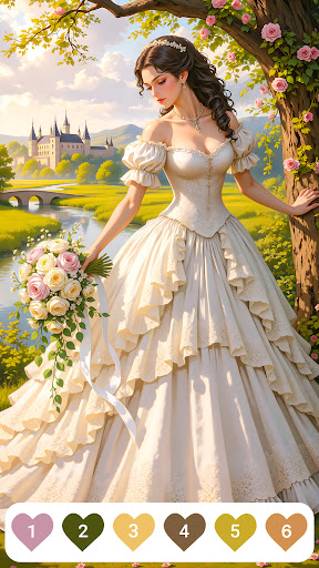 Gown Color - Paint by Number PC