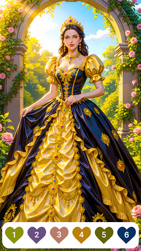 Gown Color - Paint by Number PC