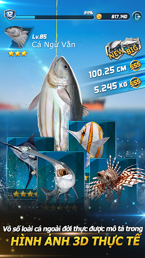 Ace Fishing: Crew-Câu Cá Thật