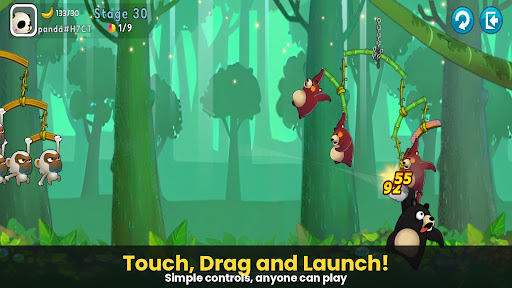 Monkey Battle: Swing Shot ПК