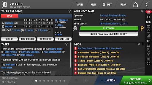 OOTP Baseball Go 25