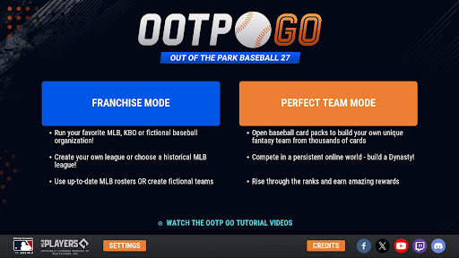 OOTP Baseball 27 Go! পিসি