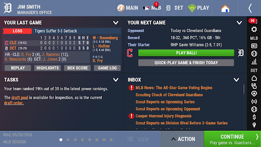 OOTP Baseball 27 Go! পিসি