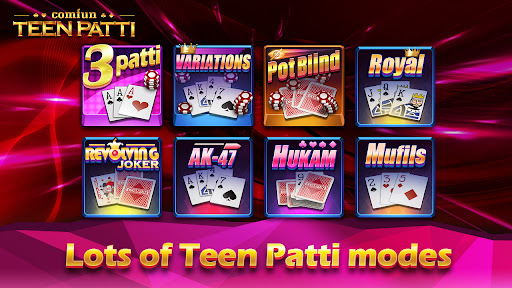 Teen Patti Comfun Card Online پی سی