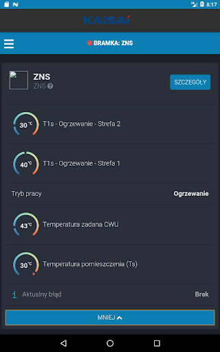Sterowanie Kaisai ZNS PC