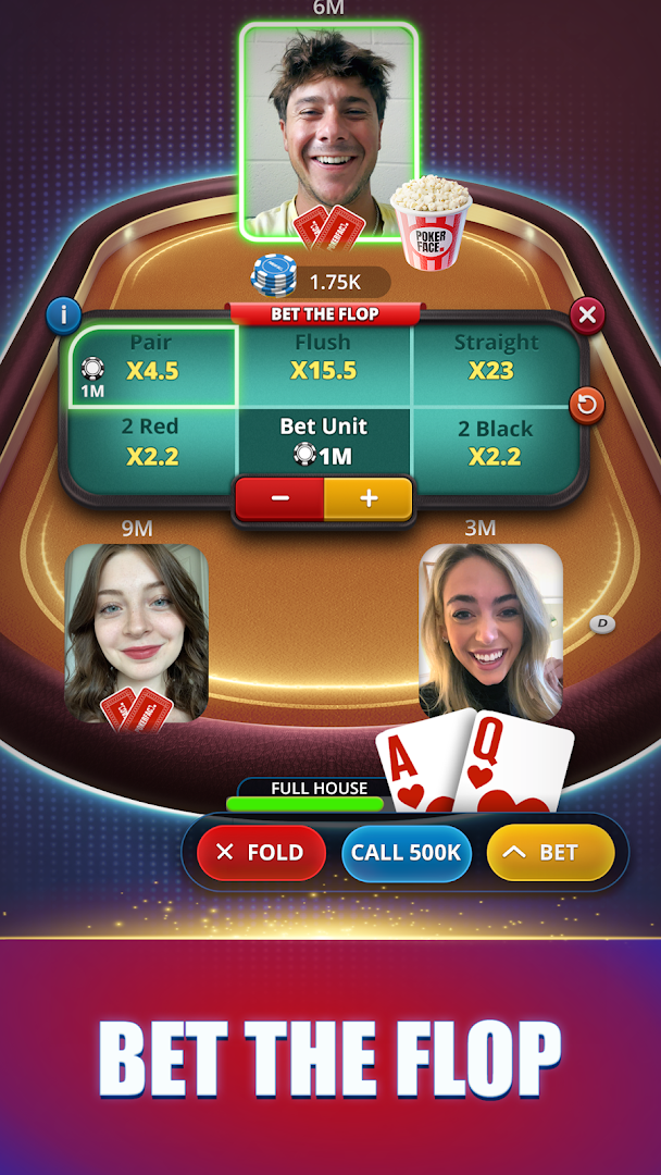 Poker Face - Texas Holdem‏ Poker With Friends PC