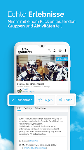 Spontacts Aktivitäten & Events PC版