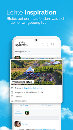 Spontacts Aktivitäten & Events PC版