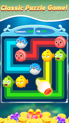 Connect Fish - Color Line Game پی سی