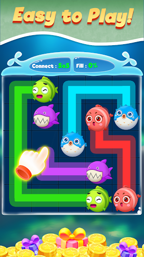 Connect Fish - Color Line Game پی سی