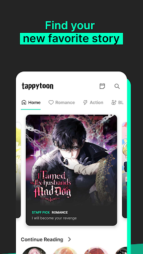 Tappytoon Manhwa & Novels PC