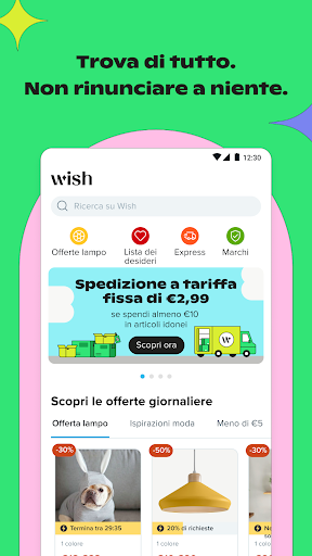 Wish - Lo shopping divertente PC