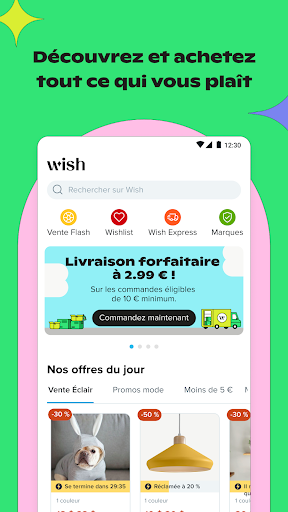 Wish Des promos toute l'année PC