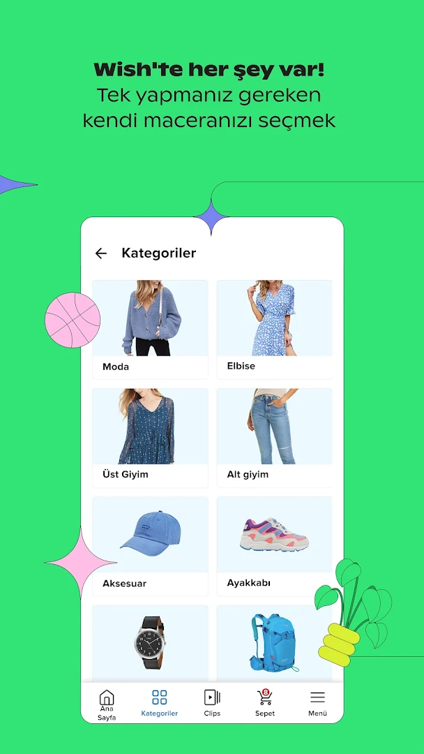 Wish-Alışveriş Artık Eğlenceli PC