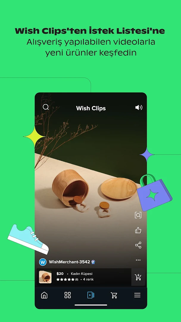 Wish-Alışveriş Artık Eğlenceli PC
