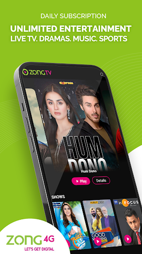 Zong TV: News, Shows, Dramas پی سی