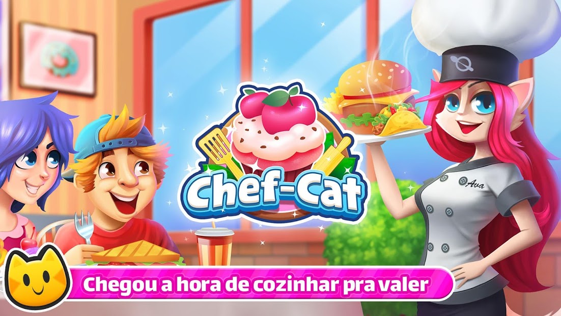 Baixe Jogos de culinária: Chef Cat Ava no PC com MEmu