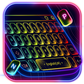Flash Lights Keyboard Theme