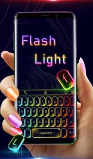Flash Lights Keyboard Theme