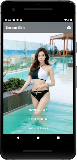 Korean Girl Bikini Wallpaper PC版