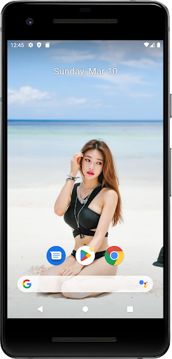 Korean Girl Bikini Wallpaper PC版