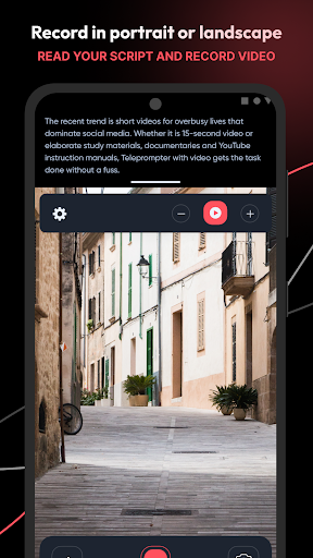 Teleprompter with Video Audio PC