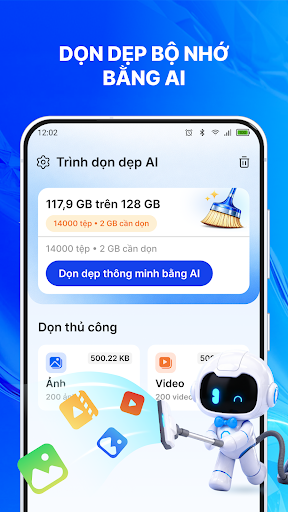 Dọn Dẹp Điện Thoại AI PC