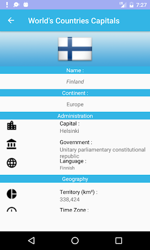 Capitals of All countries PC