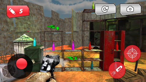 Powalaj butelki w gry z bronią PC