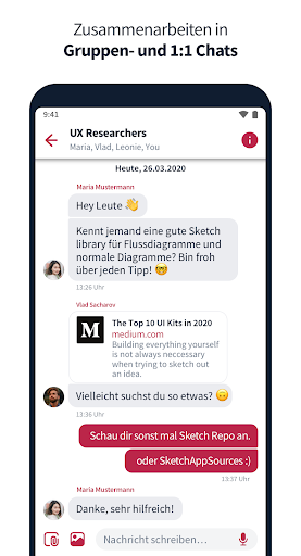 COSMOS - Mitarbeiter App