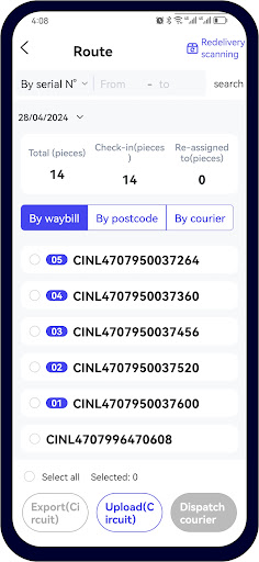 Parcel Delivery Courier