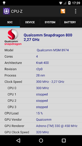 CPU-Z para PC