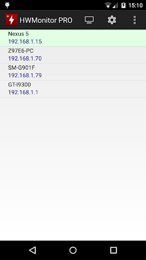 HWMonitor PRO پی سی