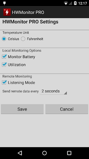 HWMonitor PRO پی سی