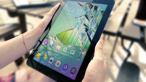 Kırık ekran şakası PC