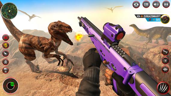 Download Real Dinosaur Hunting Gun Game on PC with MEmu